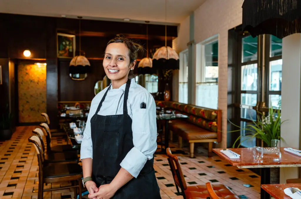 Interior and food photography from Siti Austin, a Southeast Asian restaurant in East Austin Texas. Chef Laila Bazahm, winner on Beat Bobby Flay Season 40, runs the kitchen with wife and business partner Laura Freedman. Photos by Baptiste Despois.
