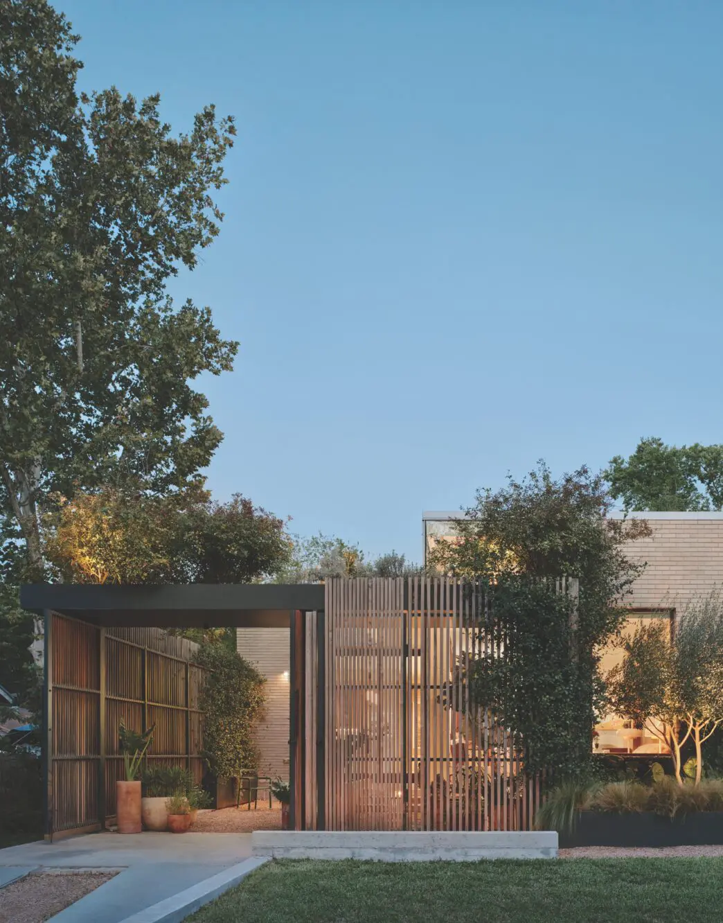 Modern Cherrywood home in East Austin designed by Chioco Design founder Jamie Chioco