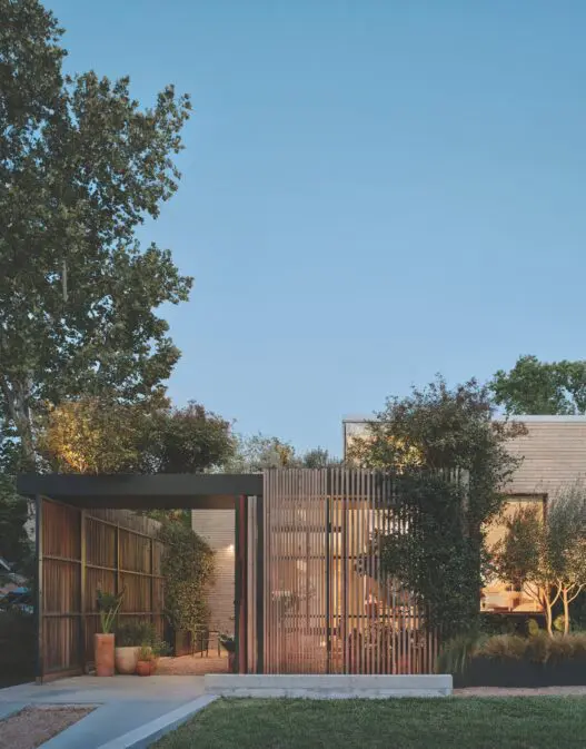 Modern Cherrywood home in East Austin designed by Chioco Design founder Jamie Chioco