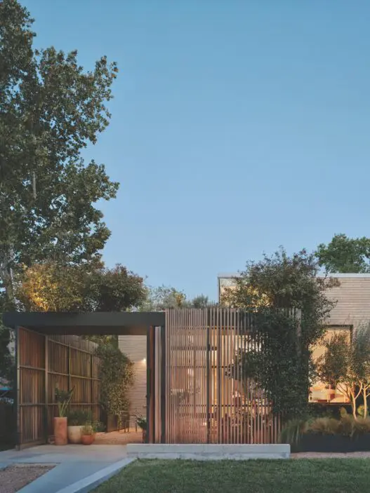 Modern Cherrywood home in East Austin designed by Chioco Design founder Jamie Chioco