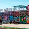 HOPE Outdoor Gallery mural walls at the new Austin location