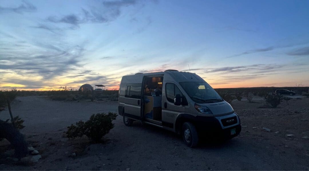 Texas road trip with vanish