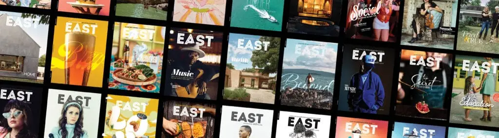 EASTside magazine covers