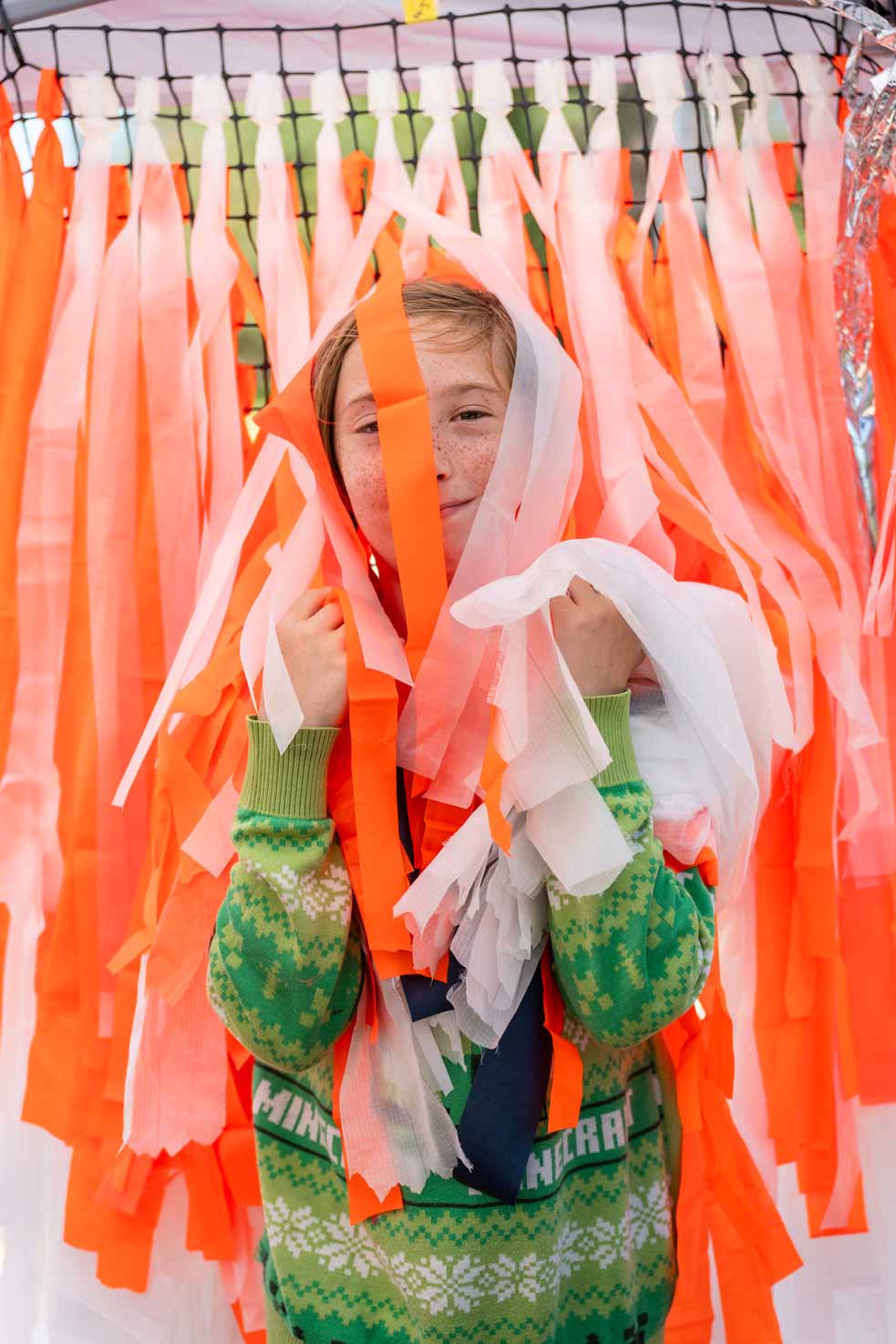 The Color Condition's community workshop and colorful installation work
